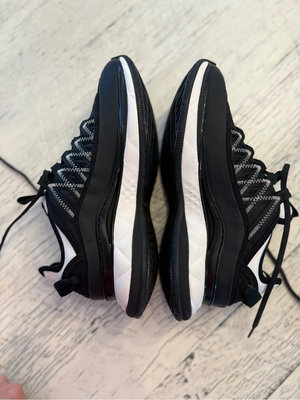 CHANEL Chunky Interlocking CC Logo Sneakers 38 LIKE NEW